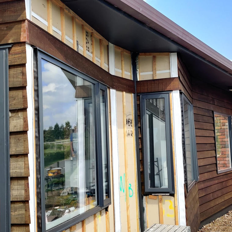 Cedar cladding replacement