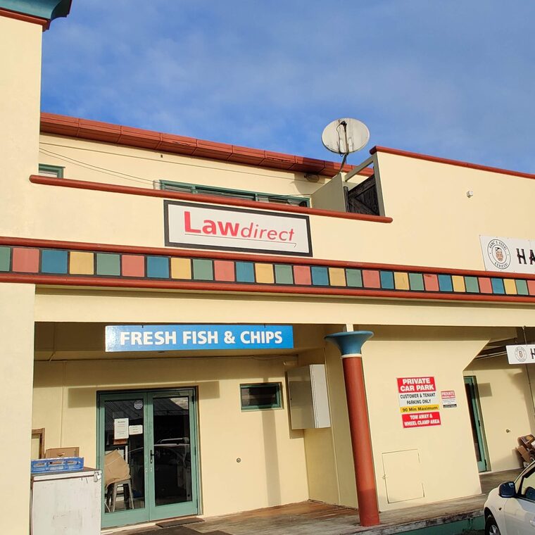 Shopfront of a Kerikeri commercial tenancy