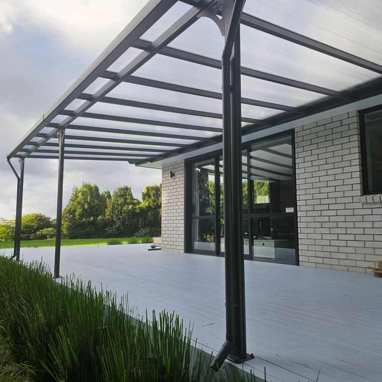 Aluminium canopy