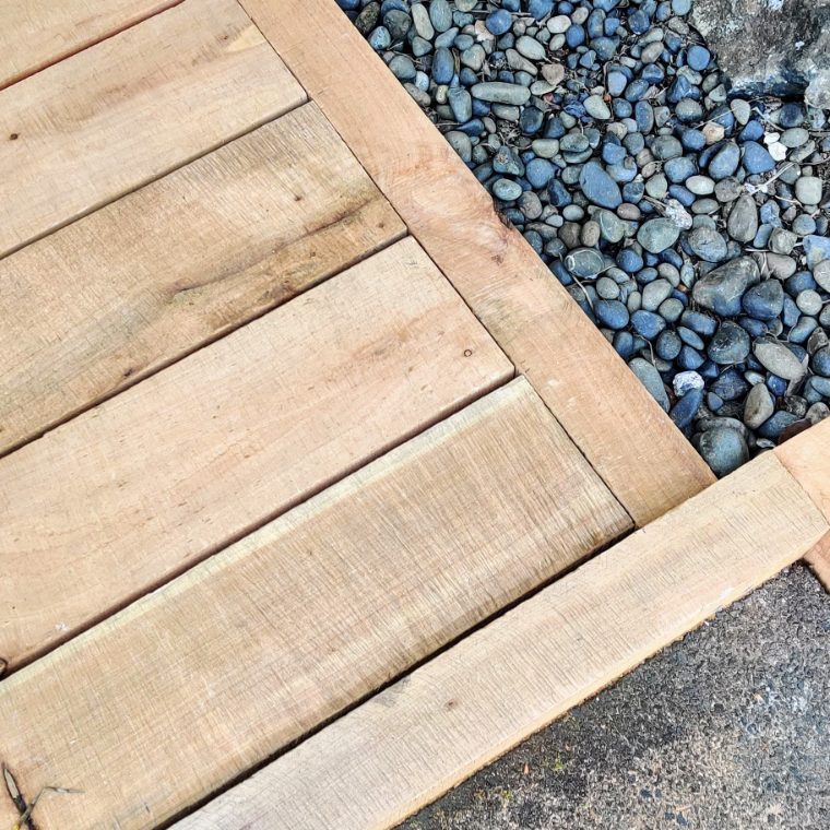 Fencing and landscaping