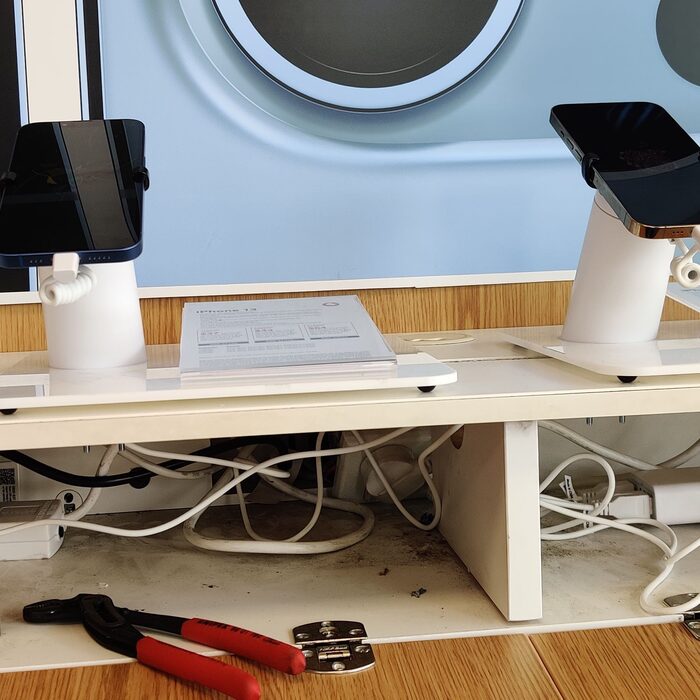 Counter and cabling repairs