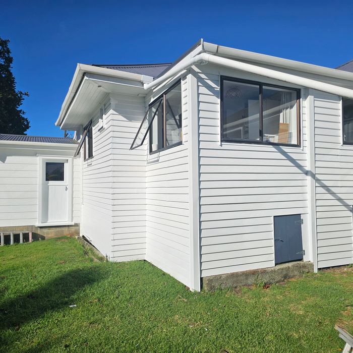 House repaint after recladding