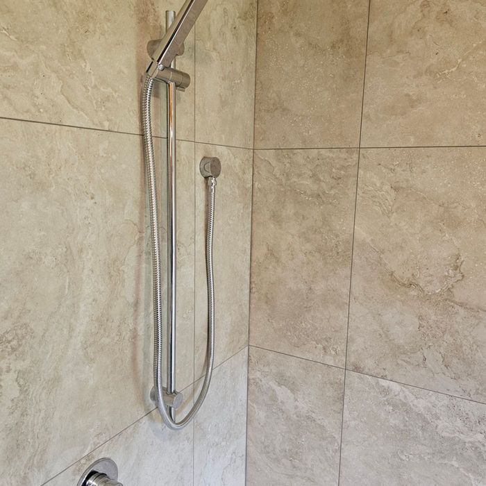 New shower