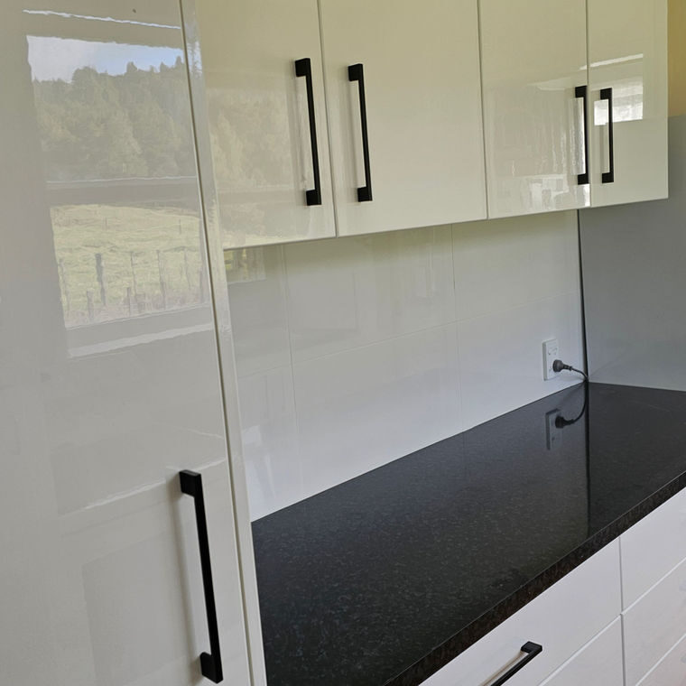 Tiled shower