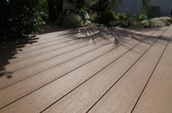 Composite decking board
