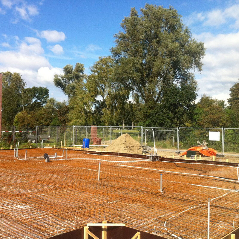 Passive house build, stage 1