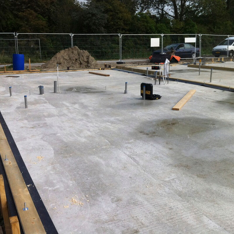 Passive house build, stage 2
