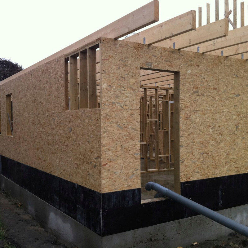 Passive house build, stage 5