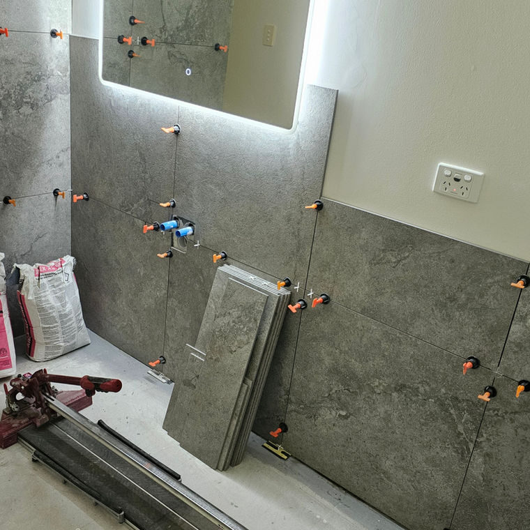 Floor tiling