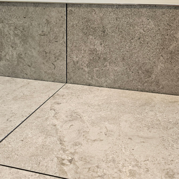 Tiled bathroom