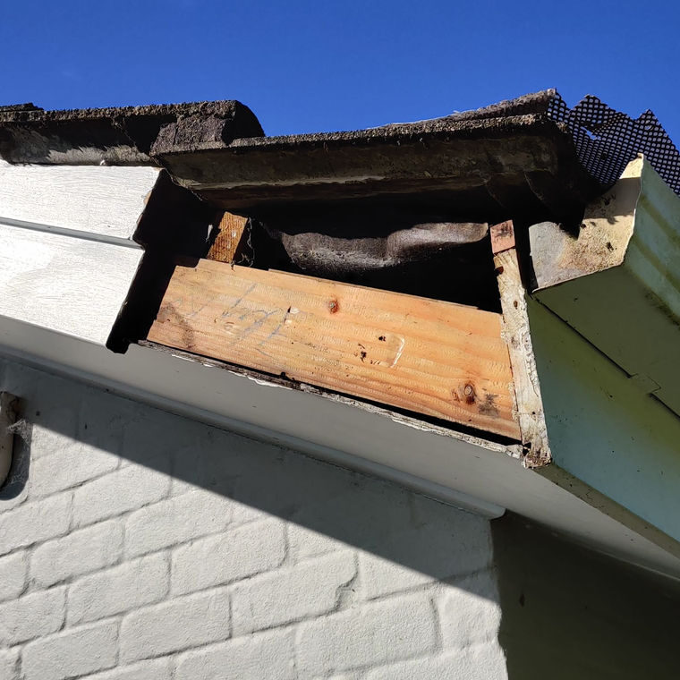 Barge board repair
