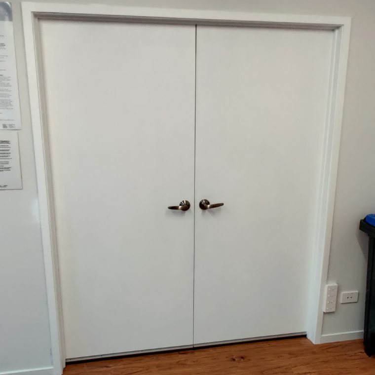Door fitted