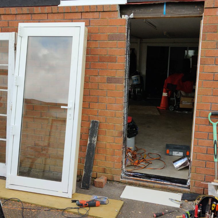 New door installed